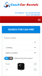 Mobile Screenshot of czechcarrentals.com
